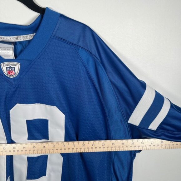 REEBOK NFL ON FIELD Indianapolis Colts MANNING #18 Jersey Size 2XL‎ - Picture 9 of 14